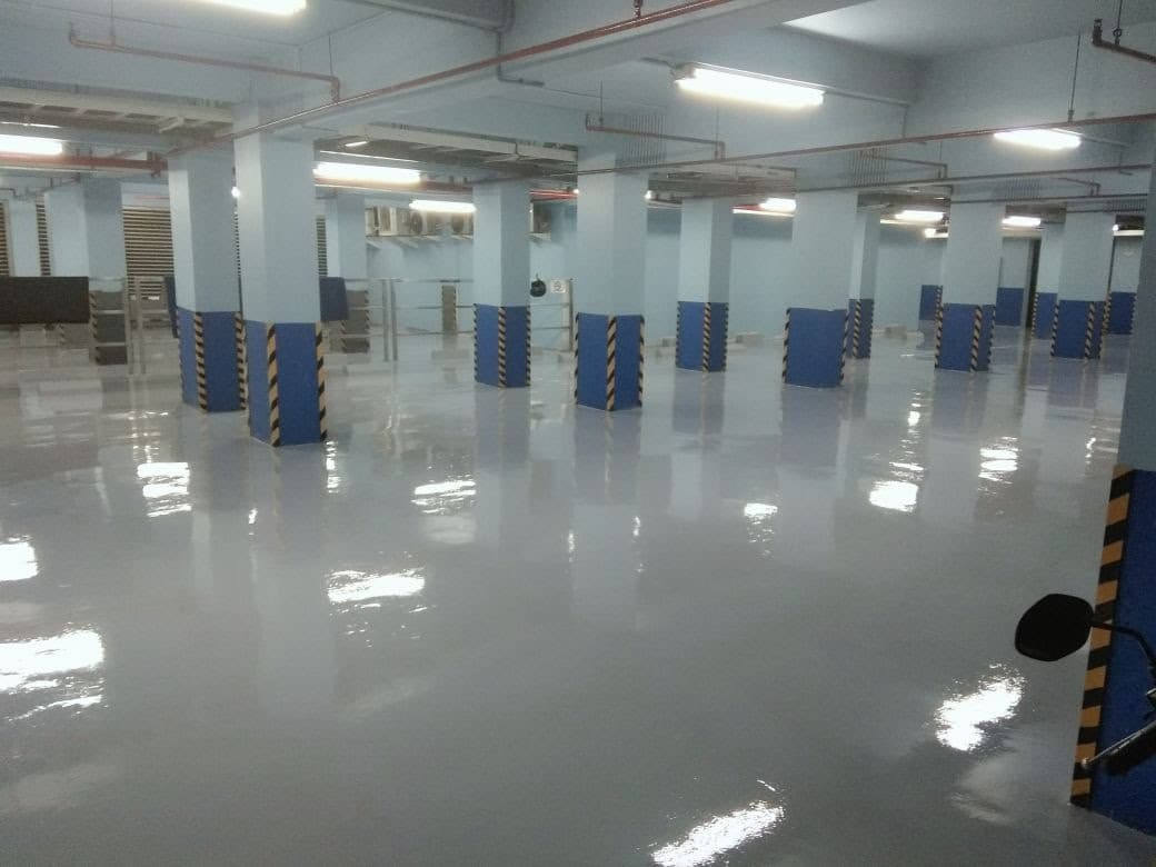 Aplikasi epoxy untuk area industri