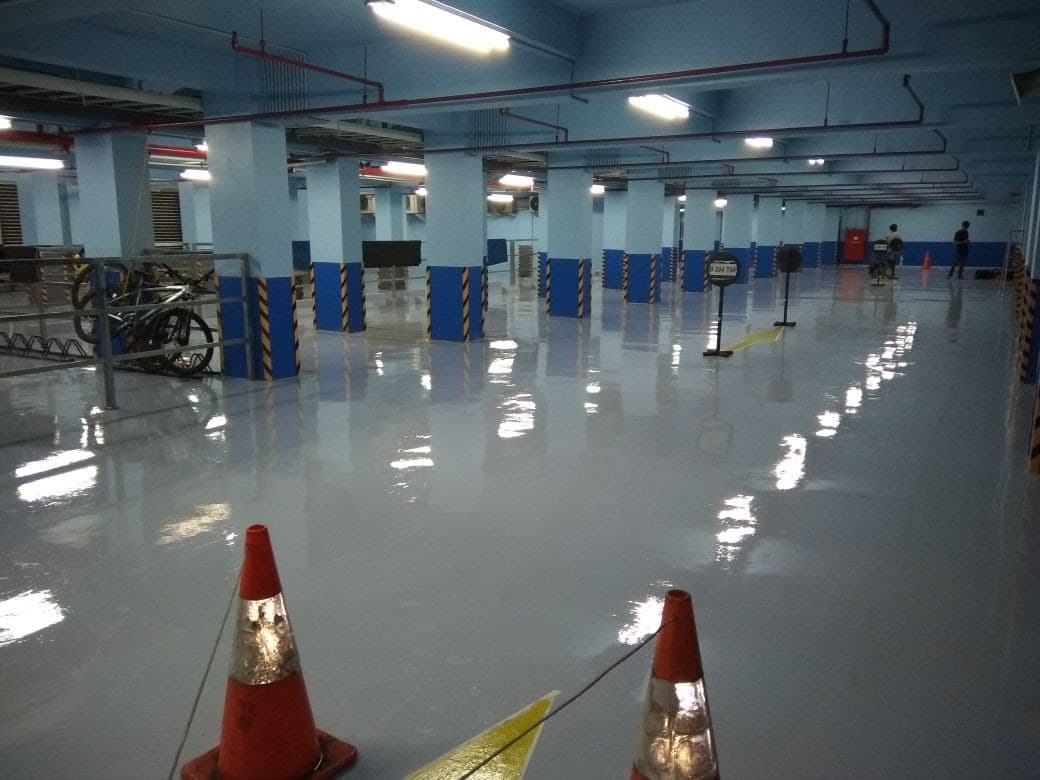 Dokumentasi proyek — Epoxy & lantai industri