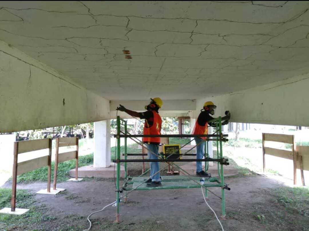 Dokumentasi proyek — Injection & perbaikan beton