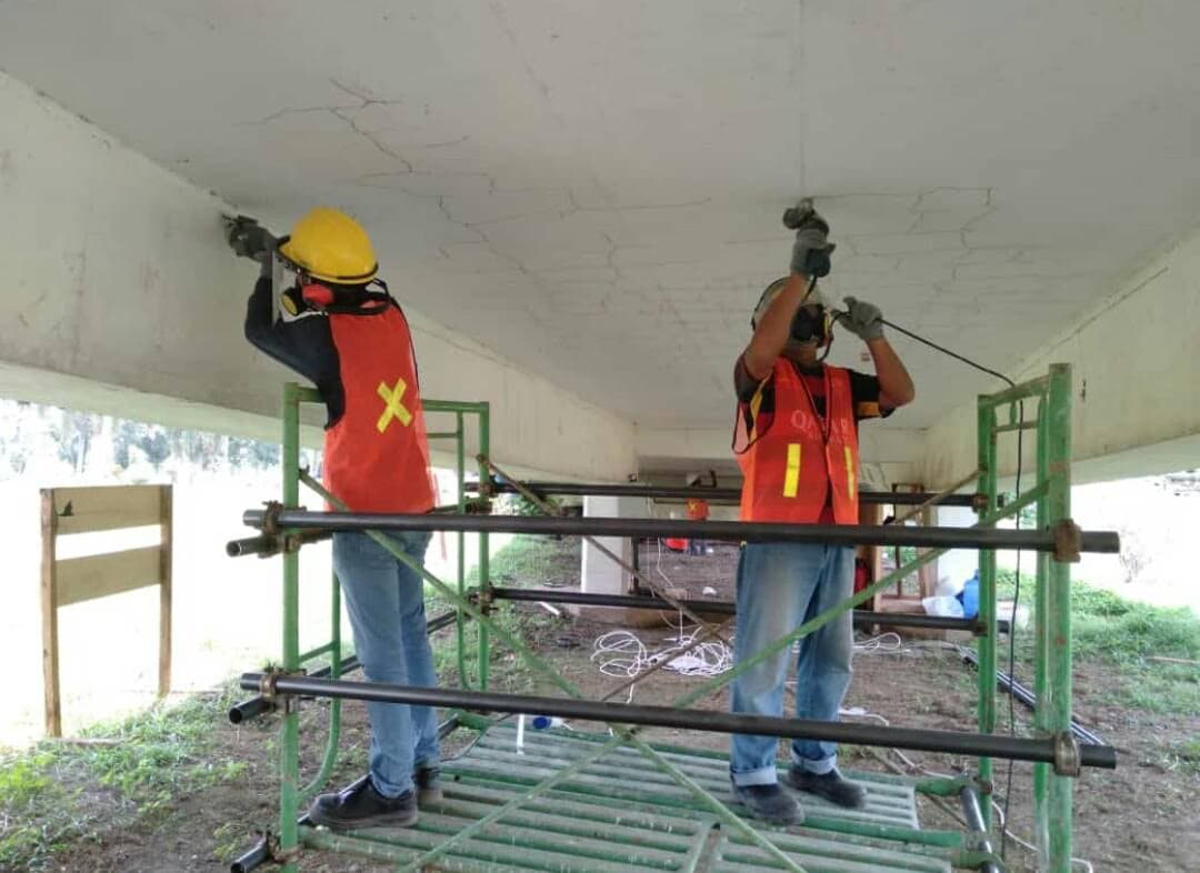 Dokumentasi proyek — Injection & perbaikan beton